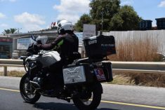 משטרת ישראל אופנוע שוטר משטרה תנועה