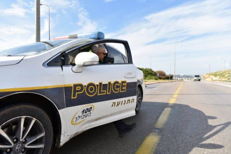 משטרת ישראל שוטר משטרה תנועה